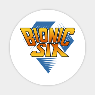 Bionic Six Cartoon Logo Magnet